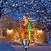 1byone Christmas Decorations Light Projector, 8in1 Auto-Shifting Images and Auto-Switchable Pattern, Outdoor/Indoor Use, IP65 Water-Resistant