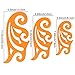URlighting French Curve Template Set (6 Pcs) Drawing Drafting Template Tools Plastic French Curve Ruler Useful for Students, Teachers, Engineers, Architects, Craft, Art Designers