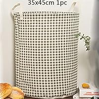 SHUIEDWSLD 1PC Oversized Waterproof Laundry Basket Toy Storage Baskets Clothes Organizer F 35X45CM