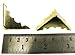 8pcs. Decorative Brass-Plated Box Corners with Mounting Screws