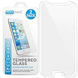 Yousave Accessories Samsung Galaxy S6 Crystal Clear 2-Pack of Tempered Glass Screen Protector [Super Slim 0.3mm / 9H Hardness Rating] Twin Pack