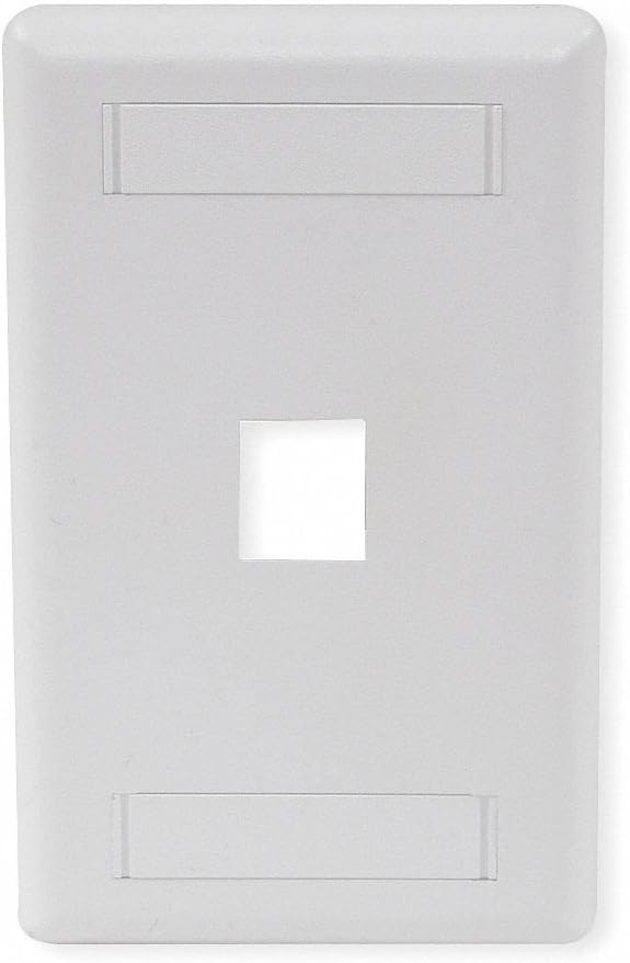 Wall Plate, 1 Port Camera & Photo