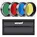 Neewer 4 Pieces Standard 2 inches / 1.25 inches Color Filter Set for Telescope Eyepiece (2 inches)