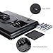 Make Up Mirror, Charminer 16 LEDs Touch Light Illuminated Cosmetic Bathroom Shaving Vanity Black