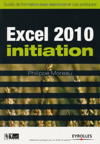 Excel 2010, initiation