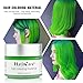 HailiCare Green Hair Wax 4.23 oz, Professional Green Hair Wax, Natural Matte Hairstyle Hair Dye Wax for Party, Cosplay (Upgrade Glass Jar)