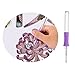 Magic Embroidery Set, BASEIN Embroidery Stitching Punch Needles Craft Tool Set Combination Including 50 Color Embroidery Threads for DIY Sewing Cross Stitching