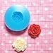 006LBH Rose Fondant Silicone Mold for Cake Decorating Chocolate Soap Clay