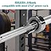 RIGERS J-Hook for Power Rack Attachment - Fit 2x2, 2x3, 3x3 Inch Tube Racks - Support up to 1000 LBS - 3 Pads Liner