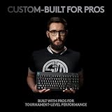 Logitech G PRO Mechanical Gaming Keyboard Tenkeyless UK QWERTY Black view 2