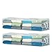 Richards Homewares - Set of 4 Md Chests 12 Guage Vinyl 12x16x8 each, Kitchen