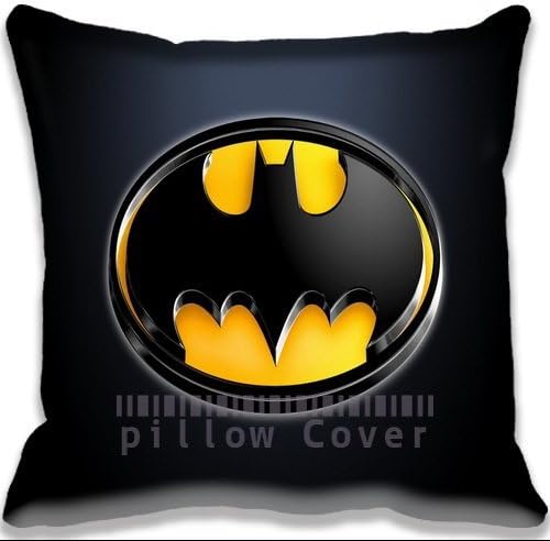 Standard Size Throw Pillow Case with movie Logo Batman Marvel Sofa Home Cushion Case Cover Gift Pillow Cover