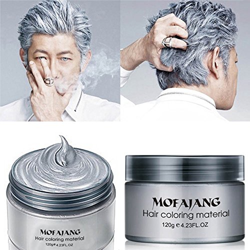 Buy Mofajang Fashion Hair Styling Pomade Silver Ash Grandma Grey