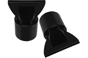Healifty Concentrator Nozzle Attachment with Flat Duckbill Shape Hair Dryer 2pcs for Precise Styling