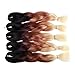 Silike 24'' Jumbo Braid Crochet Hair Afro Jumbo Braiding Hair Extensions For Women(Black/Brown/613)