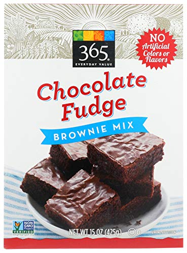 365 EVERYDAY VALUE, CHOCOLATE FUDGE BROWNIE MIX, 15 OZ