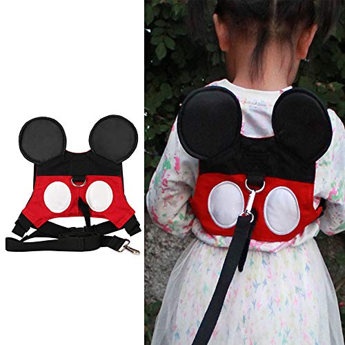 MPAYIXUNGS Baby Safety Walking Harness-Child Toddler Anti-Lost Belt Harness Reins Toddler Anti-Lost Belt with Safety Leash Mini Strap for Boys and Girls FF10026 - Thumbnail 5