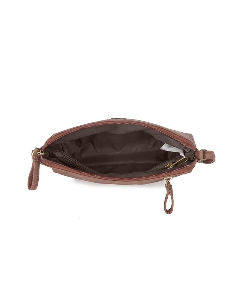 baggit women's sling bag (cappuccino) ()