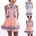 Fedi Sexy Women Sleeveless Floral Sundress Evening Cocktail Party Mini Maxi Dress Asian Size XL