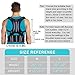 Back Brace Posture Corrector - Back Support Belt with Fully Adjustable Straps Relief Lower & Upper Back Pain, Improve Posture & Provides Lumbar Support - Fit for Men & Women L(30''-36''Waist)