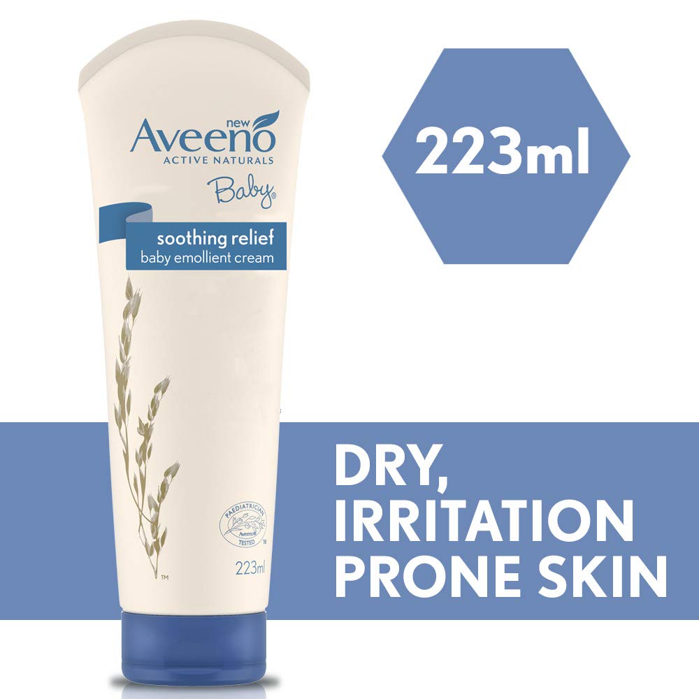 aveeno baby soothing relief emollient cream 223ml