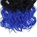 Creamily(TM) Natural Black To Hyacinth To Blue 18