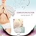 6 Pack Washable Nursing Pads for day/night with Free Carrying Pouch & Breastfeeding Guide. Ultra Soft cotton, High Absorbent, Hypoallergenic, Organic, Leak Proof & Breathable from WM Products.