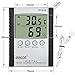 Weather Thermometers,Asscom Indoor Humidity Thermometer Wall Mount Monitor Sensor Thermostat Home Office, digital indoor thermometer with memory (HC520)