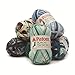 Patons Kroy Socks Yarn - (1) Gauge - 1.75 oz - Eclipse - For Crochet, Knitting & Crafting