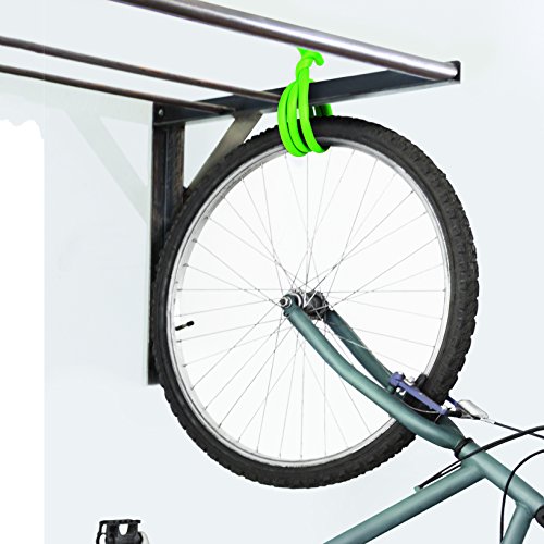 Ideaworks Gorilla Ties – Reusable Ties for Hanging Items – Rust-Free Material – For Indoor & Outdoor Use (8, 39″)