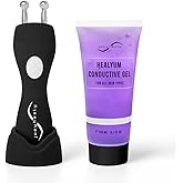 Joey Healy Face Renovation Device, Microcurrent Facial Sculpting, Smoothing & Skin Tightening + Microcurrent Gel with Hyaluronic Acid & Plant Extracts