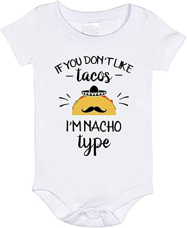 nacho baby onesie