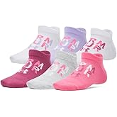 Under Armour boys Youth Essential No Show Socks 6 Pack