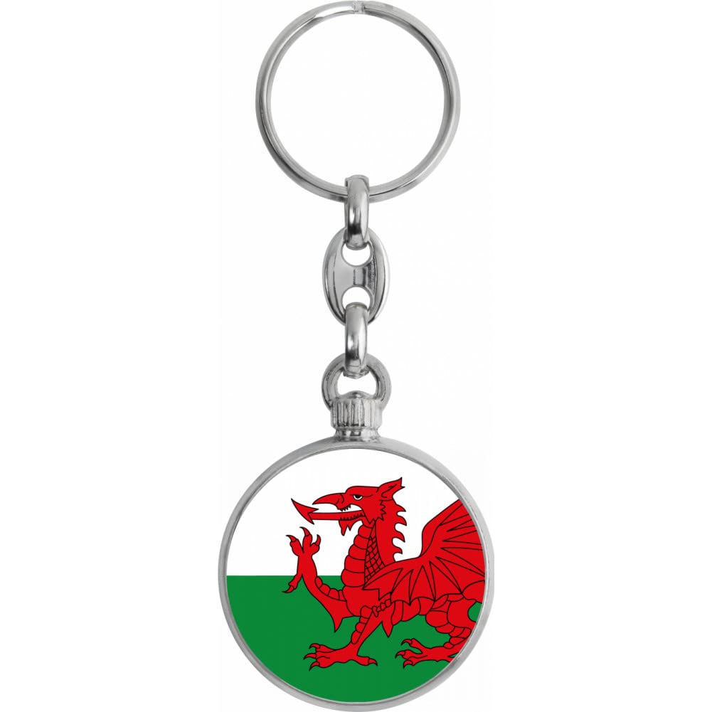 Toff London Wales Flag Keyring
