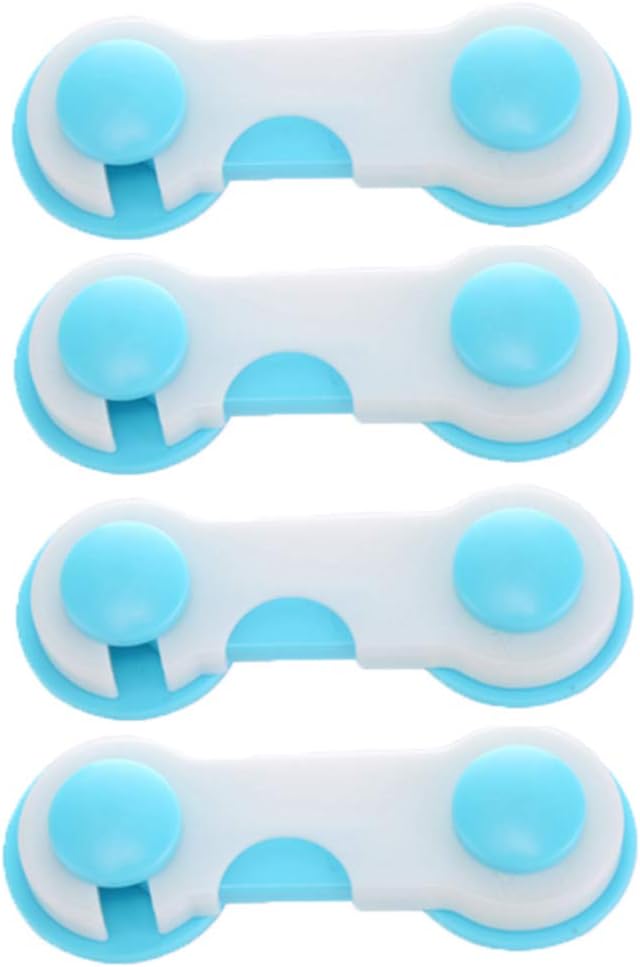 NaiCasy 4pcs Nachttischschublade Kindersicherung Kindersicherung Starke