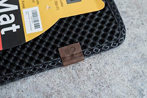 Blackhole Litter Mat - Moonshuttle Rectangular Cat Litter Mat, 30 X 23-Inch, Dark Gray - Thumbnail 4