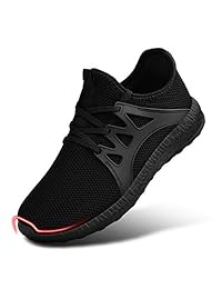 Feetmat - Zapatillas de running para mujer, ligeras, transpirables, de malla