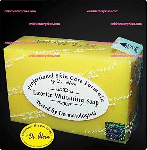 2 Dr. Alvin Professional Skin Care Formula Licorice Whitening Soap