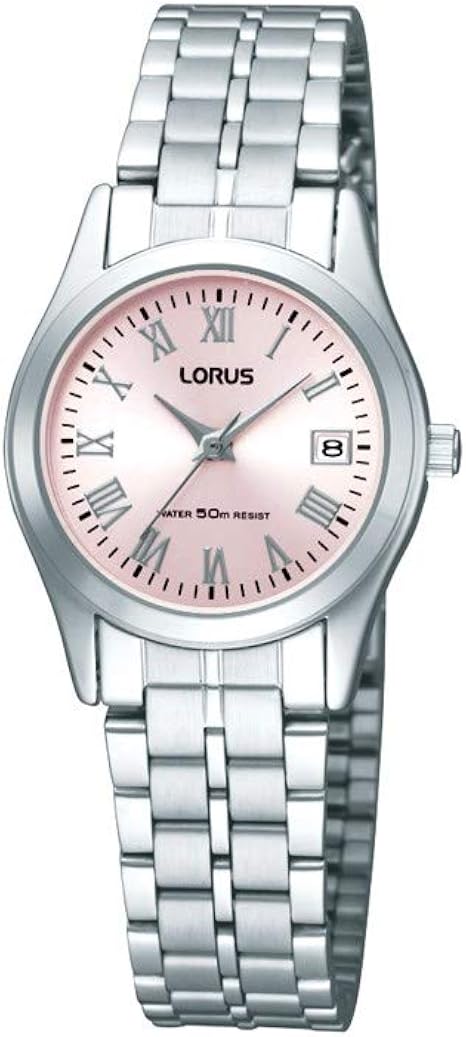 Montre élégante Femme Cadran Ovale – Perle Naturelle, étanche 30m, Boîtier Alliage, Bracelet Acier Inoxydable