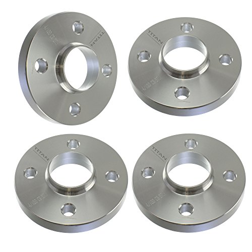 4pc 20mm 4x100 Hubcentric (57.1mm Hub) Wheel Spacers | Fits Audi BMW VW 4 Lug .8