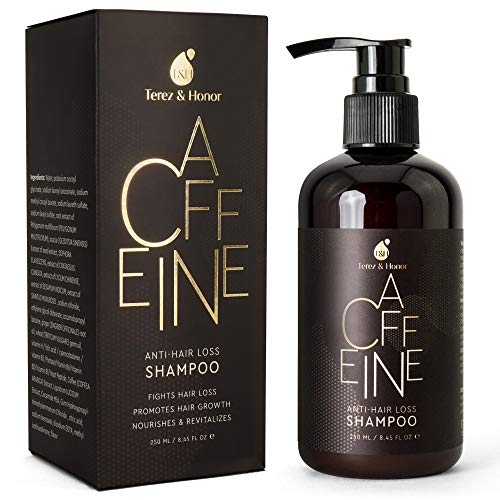 Caffeine Hair Loss Hair Growth Shampoo, Volumizing Thinning Hair with Natural and Healthy Ingredients