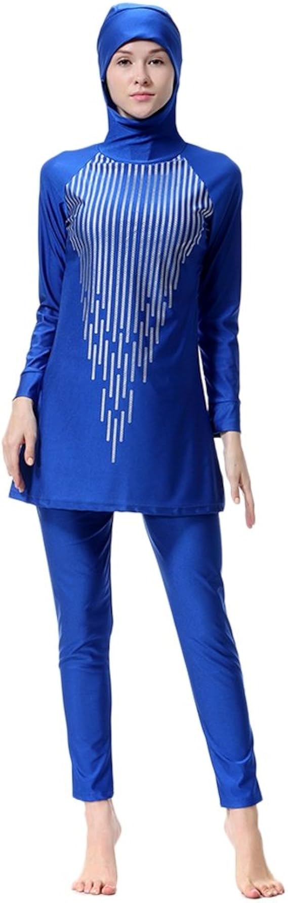 Muslimische Bademode Für Frauen - Burkini Mit Hijab, UV-Schutz, Aus Polyamid & Spandex