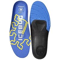 Icebug Fat Insole - High Arch-U, Blue, 11 M US