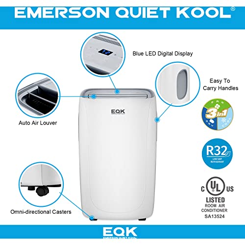 Emerson Quiet Kool EAPC12RD1 Portable Air conditioner 400sq.ft Pricepulse