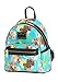 Loungefly Disneys Moana All Over Print Teal Mini Backpack Standard