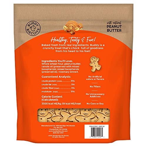Buddy Biscuits OvenBaked, Healthy WholeGrain, Crunchy Treats for Dogs, 3.5lb Pricepulse
