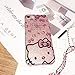 Victorlan for iPhone 8 Plus Bling Cartoon Cat Case for iPhone 7 Plus/iPhone 8 Plus Bling TPU Cover Cute Funda Coque Case (Pink)