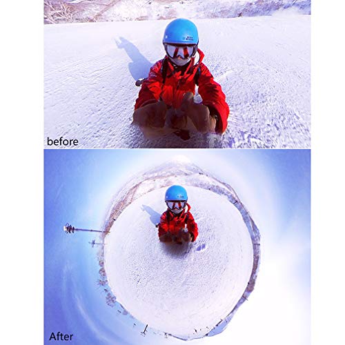 First2savvv 360 Degree VR 3D Panoramic Lens Kit for iPhone X LEN-iPhone X-360-05 - Thumbnail 5