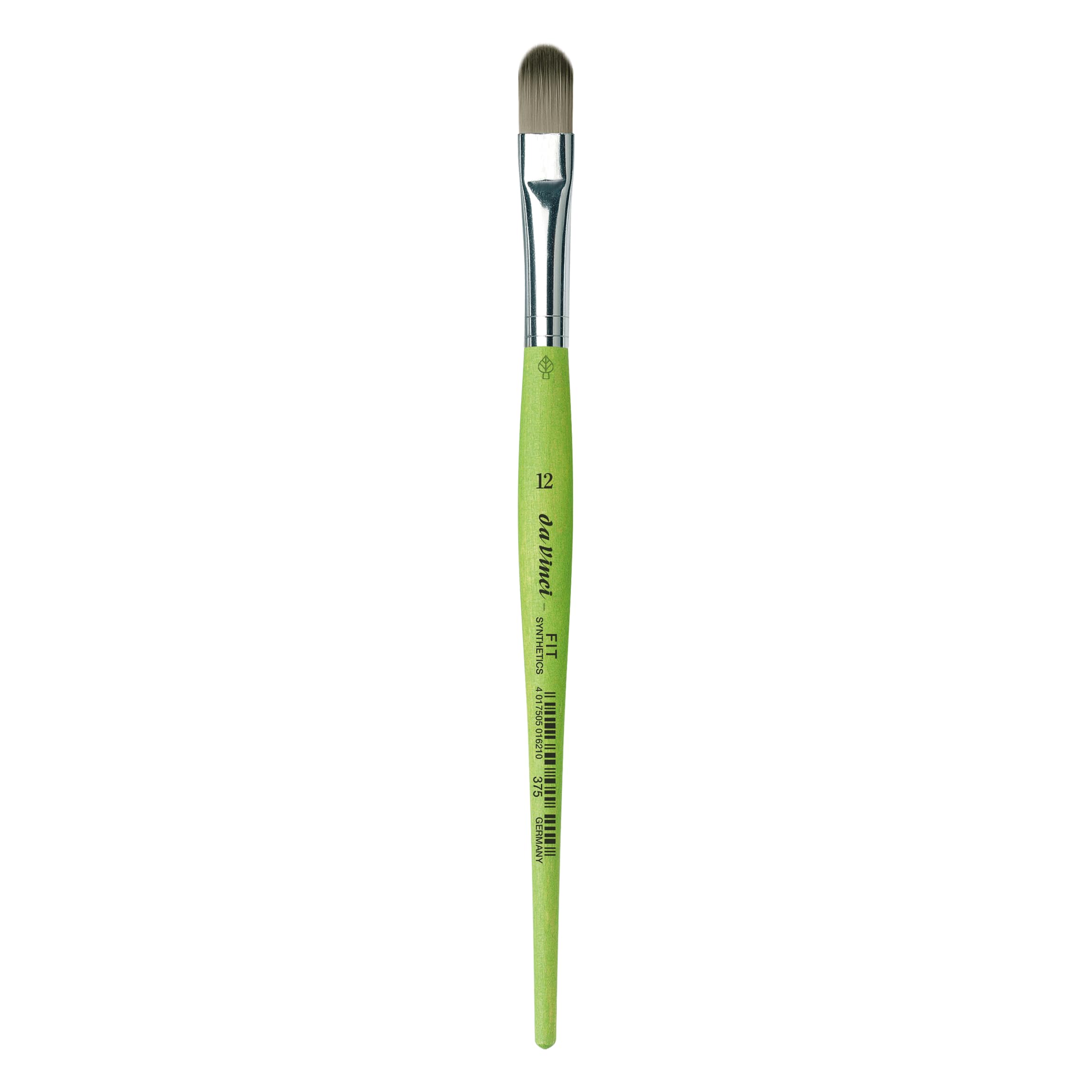 Da Vinci 375 Series Filbert Shape Brush, Green, 20 x 1.1 x 30 cm