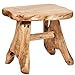 WELLAND Natural Wood Bench, Live Edge Cedar Wood Bench 21